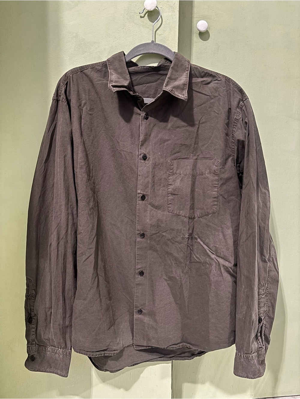 Stone Island Long Sleeve Button-Up